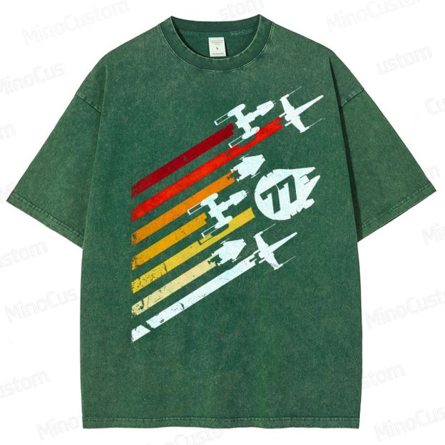 Retro Wars Vintage Washed T-Shirt