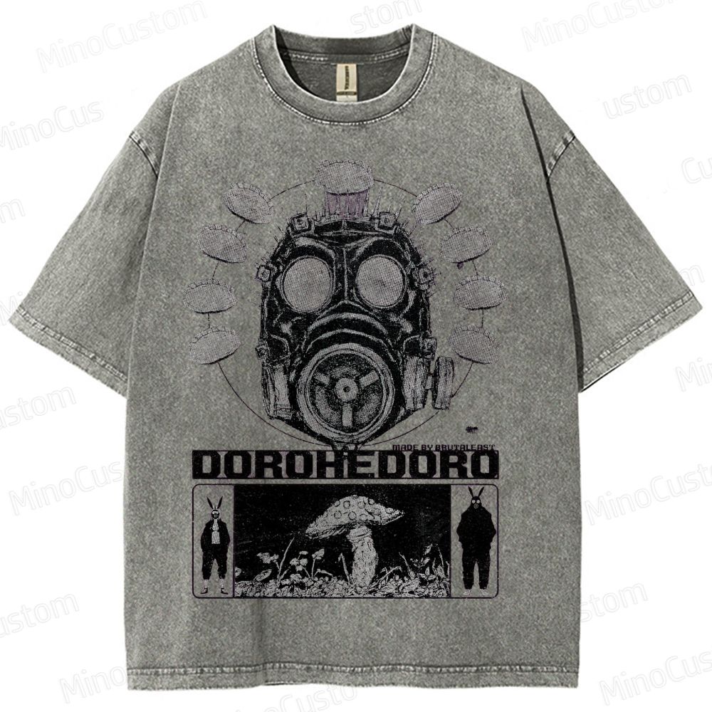 Vintage Washed Dorohedoro Graphic T - shirt