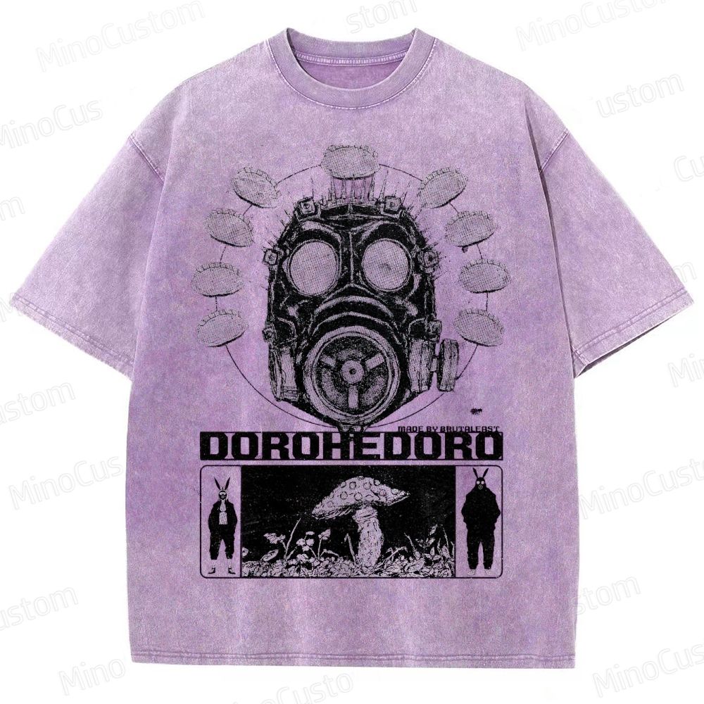 Vintage Washed Dorohedoro Graphic T - shirt
