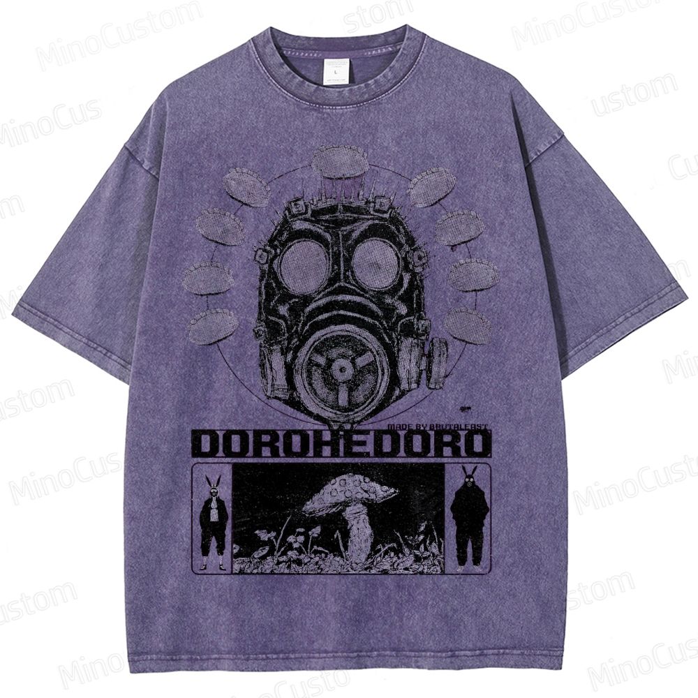 Vintage Washed Dorohedoro Graphic T - shirt