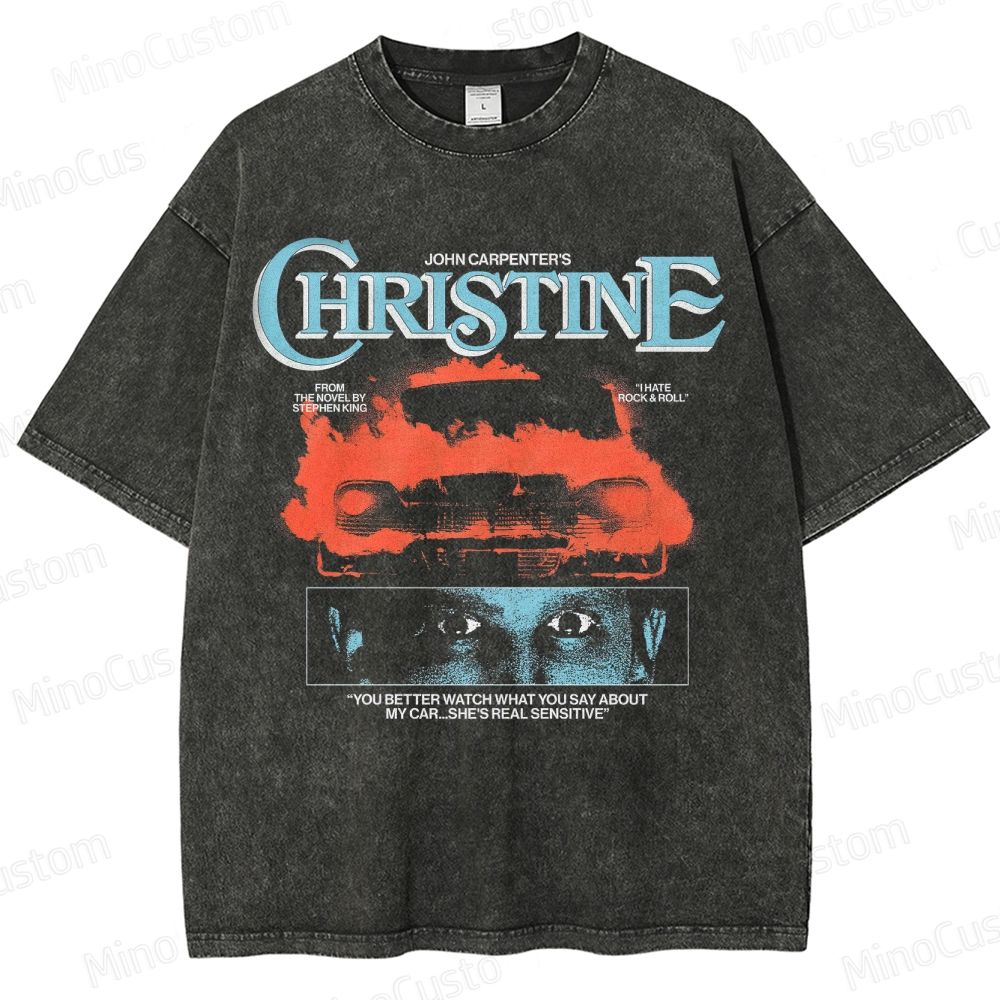 Christine Movie Washed T-Shirt 