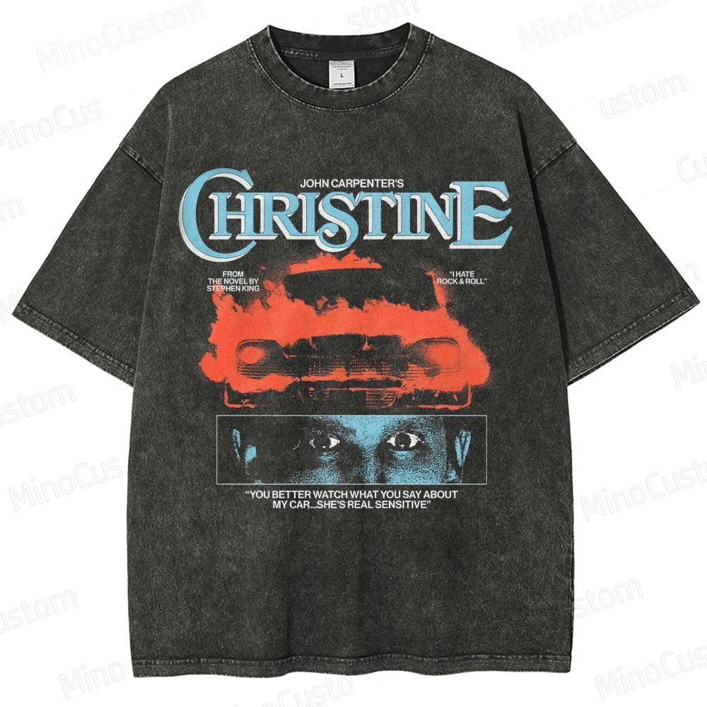 Christine Movie Washed T-Shirt