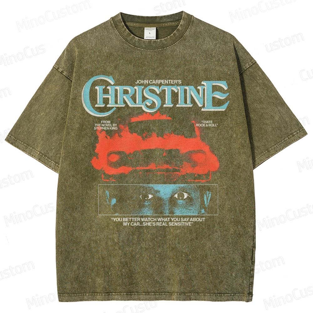 Christine Movie Washed T-Shirt 