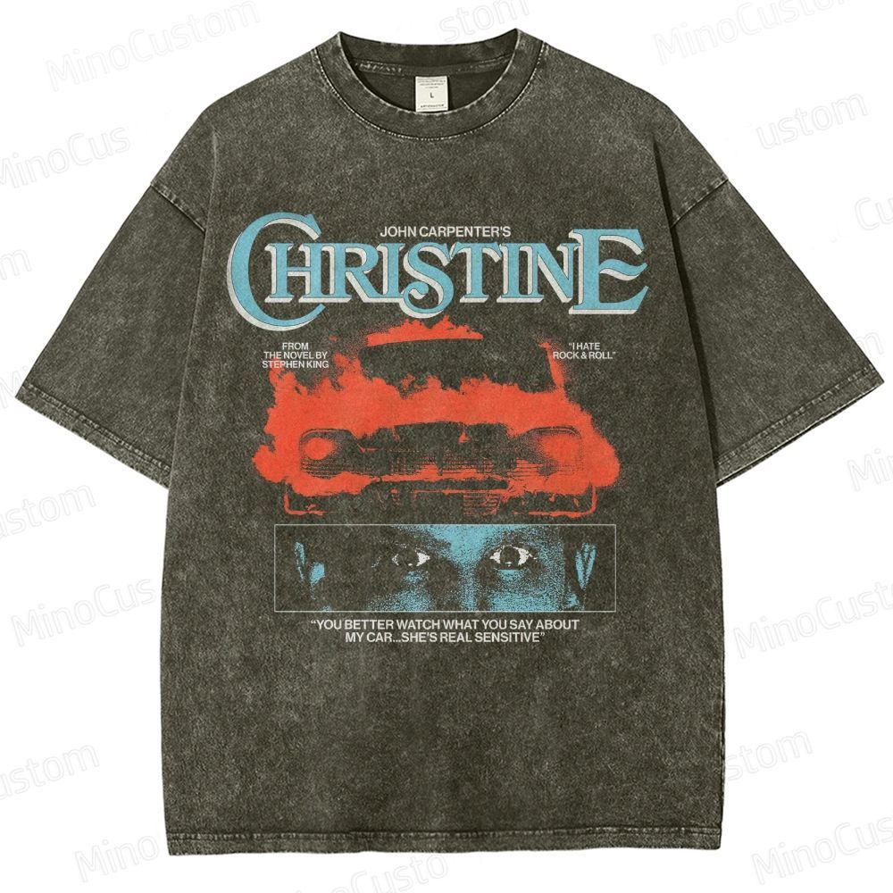 Christine Movie Washed T-Shirt 
