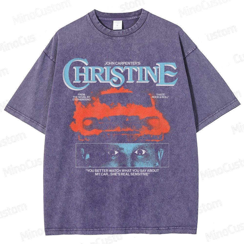 Christine Movie Washed T-Shirt 