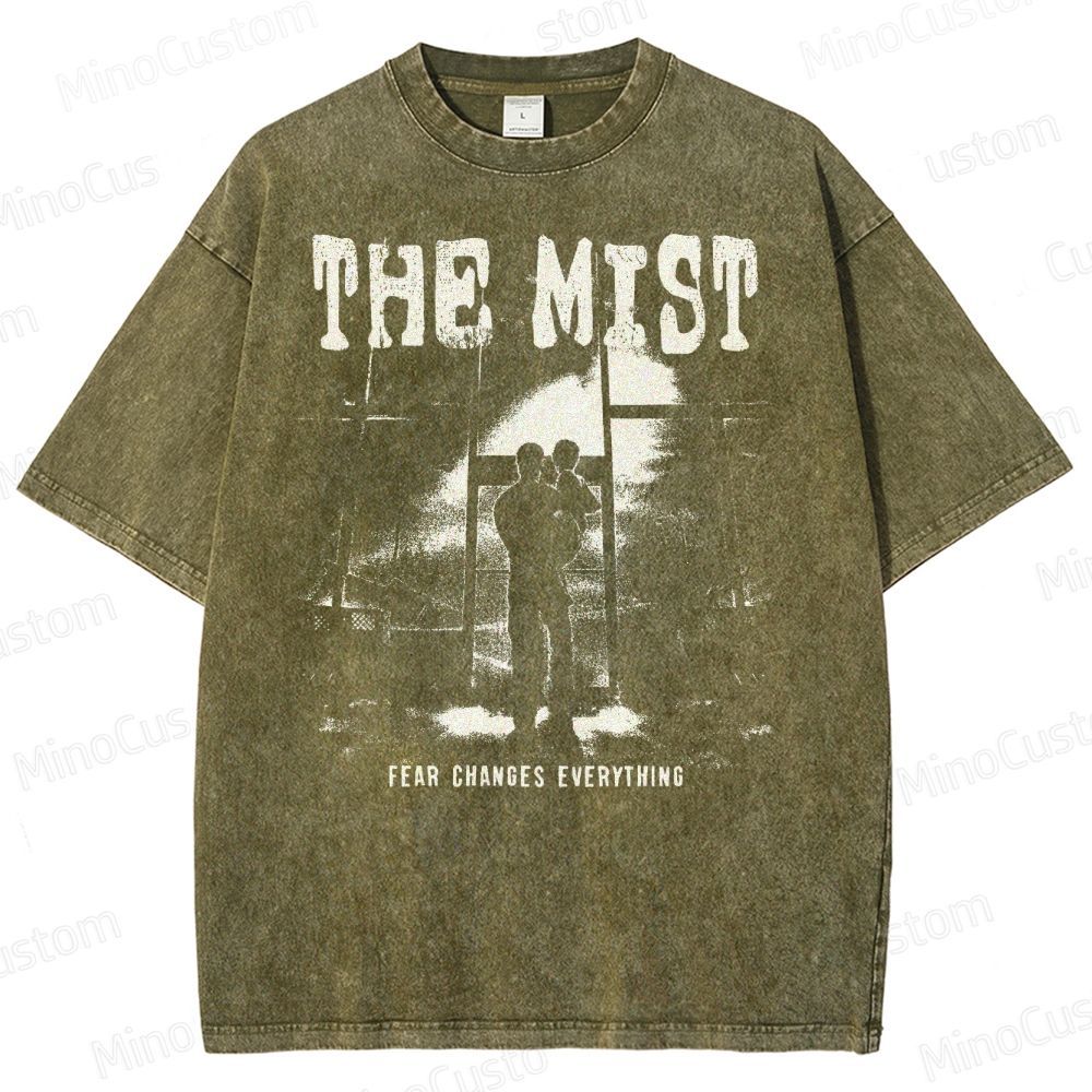 The Mist Film Stephen King's Washed T-Shirt 