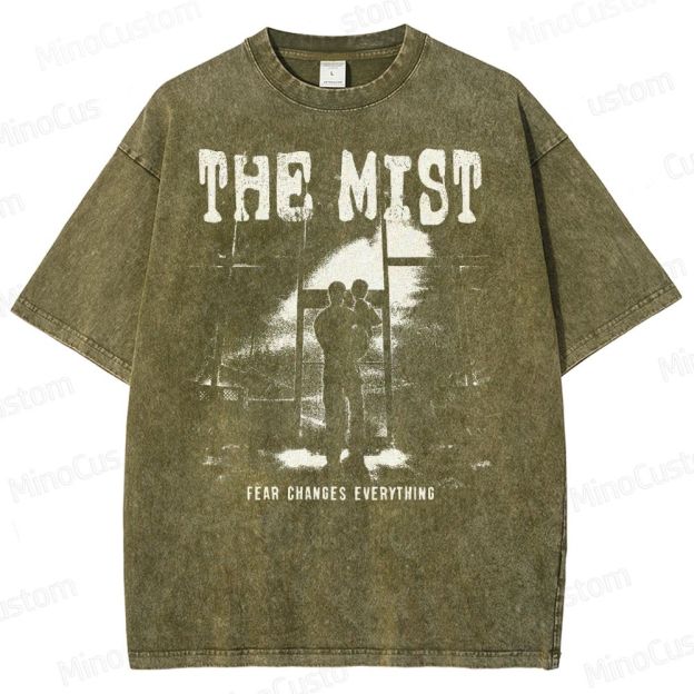 The Mist Film Stephen King's Washed T-Shirt 