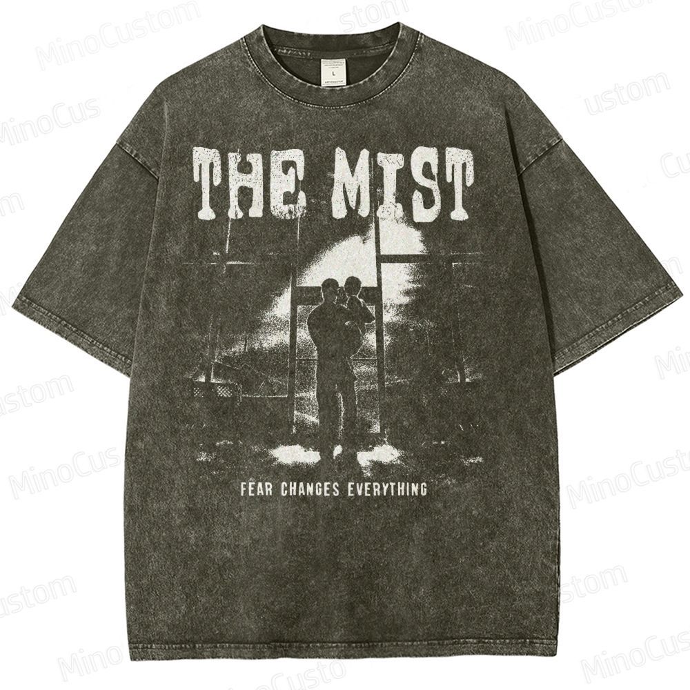 The Mist Film Stephen King's Washed T-Shirt 