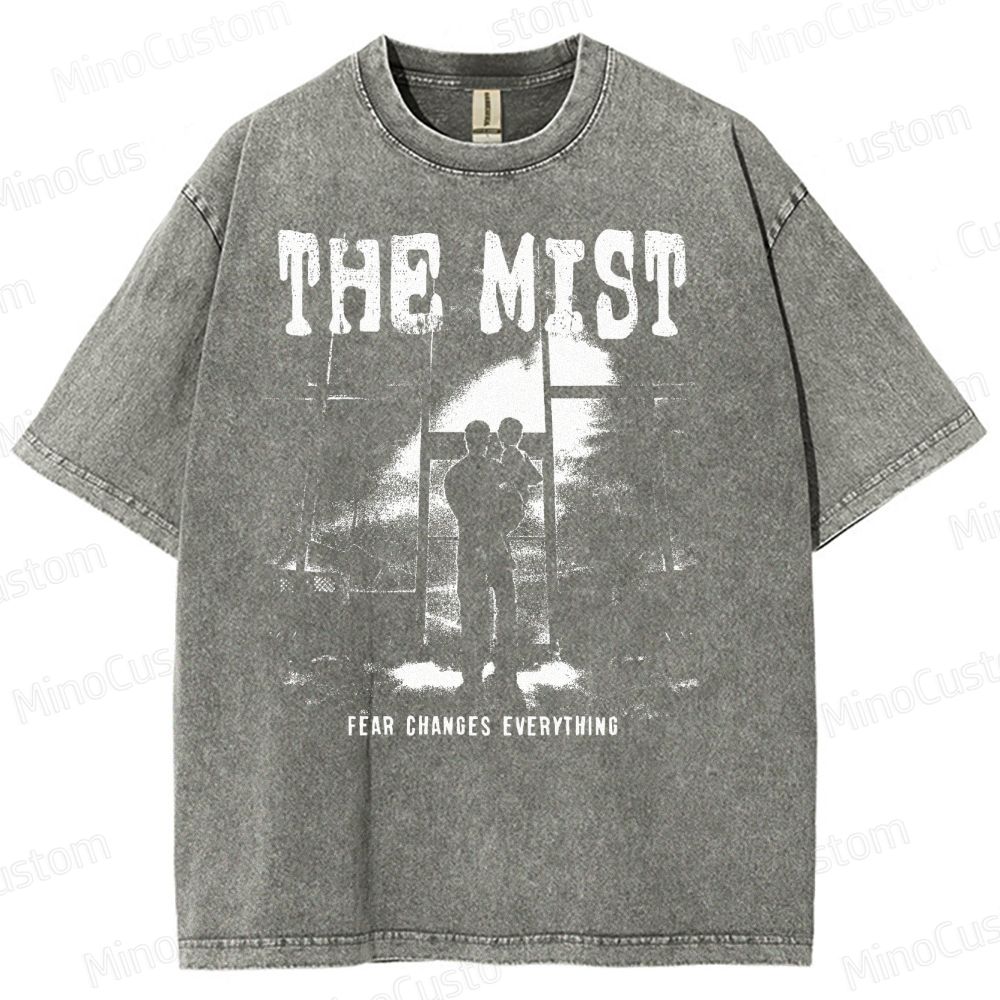 The Mist Film Stephen King's Washed T-Shirt 