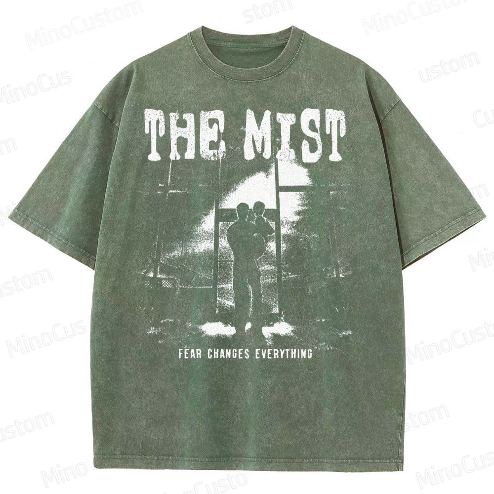 The Mist Film Stephen King's Washed T-Shirt 