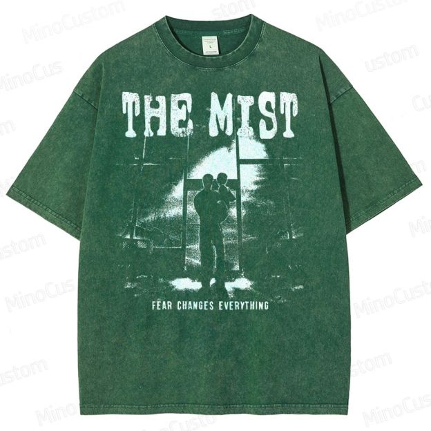 The Mist Film Stephen King's Washed T-Shirt 
