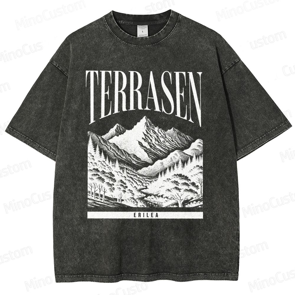 Terracen Glass Throne Washed T-Shirt 