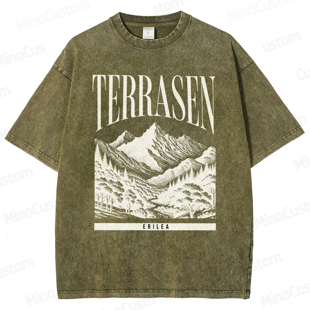 Terracen Glass Throne Washed T-Shirt 