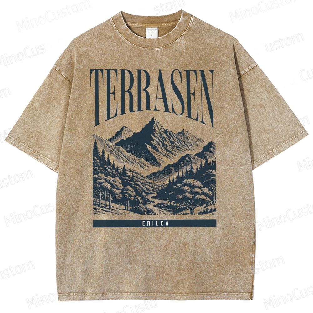 Terracen Glass Throne Washed T-Shirt 