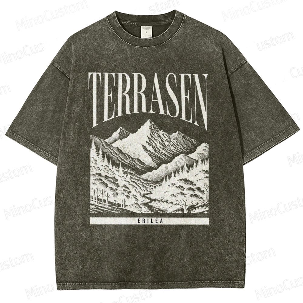 Terracen Glass Throne Washed T-Shirt 