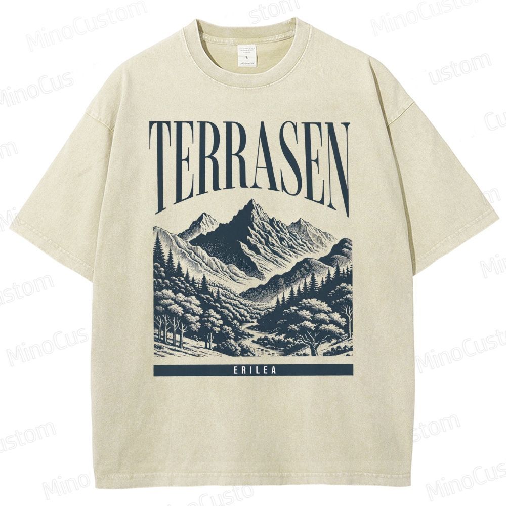 Terracen Glass Throne Washed T-Shirt 
