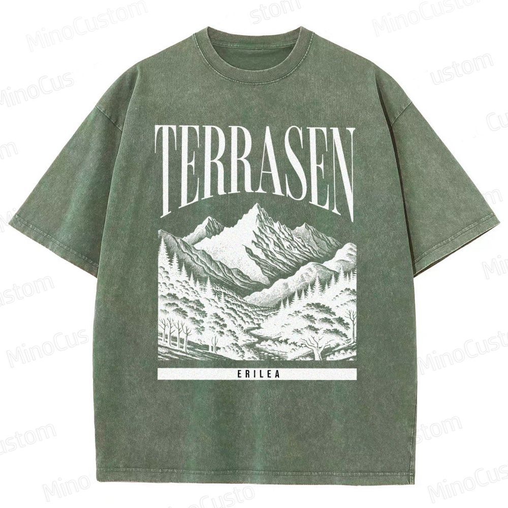 Terracen Glass Throne Washed T-Shirt 