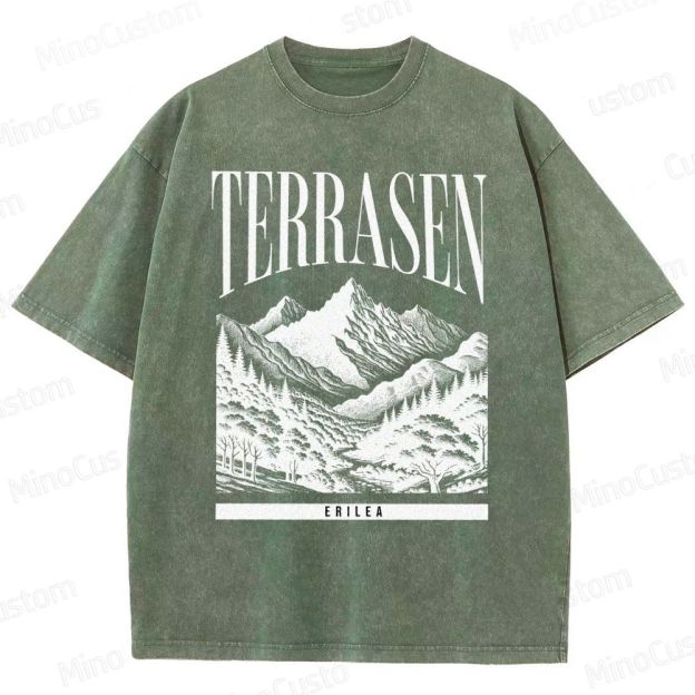 Terracen Glass Throne Washed T-Shirt 
