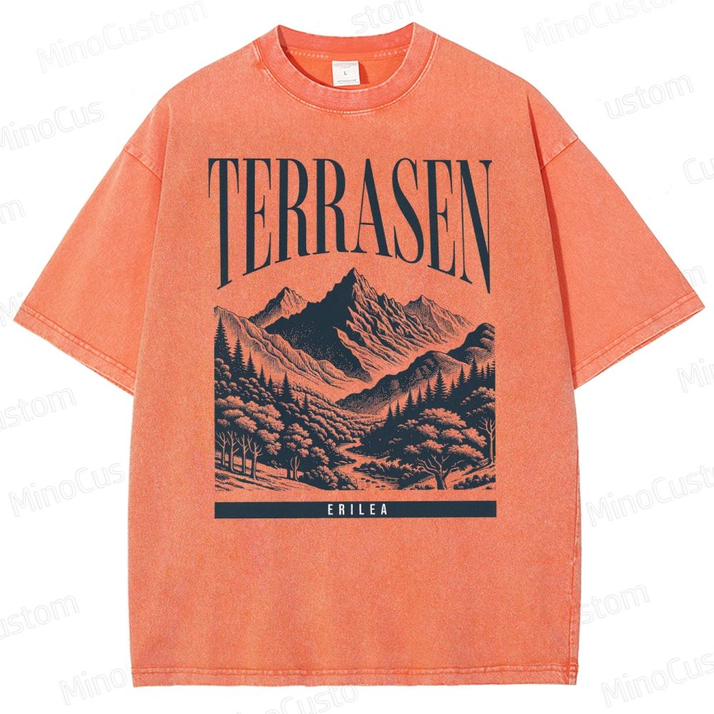 Terracen Glass Throne Washed T-Shirt 
