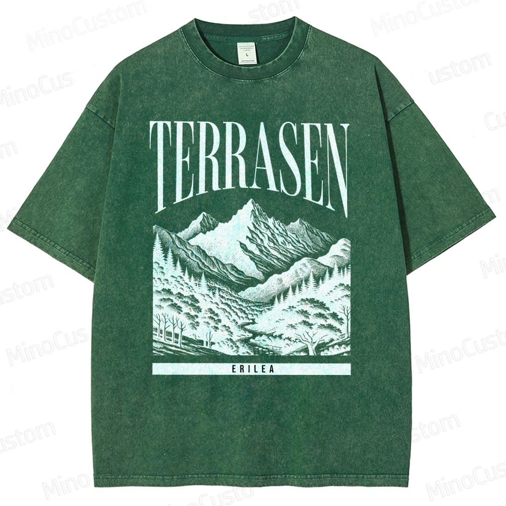 Terracen Glass Throne Washed T-Shirt 