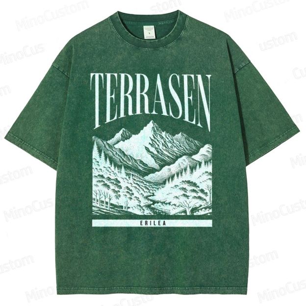 Terracen Glass Throne Washed T-Shirt 