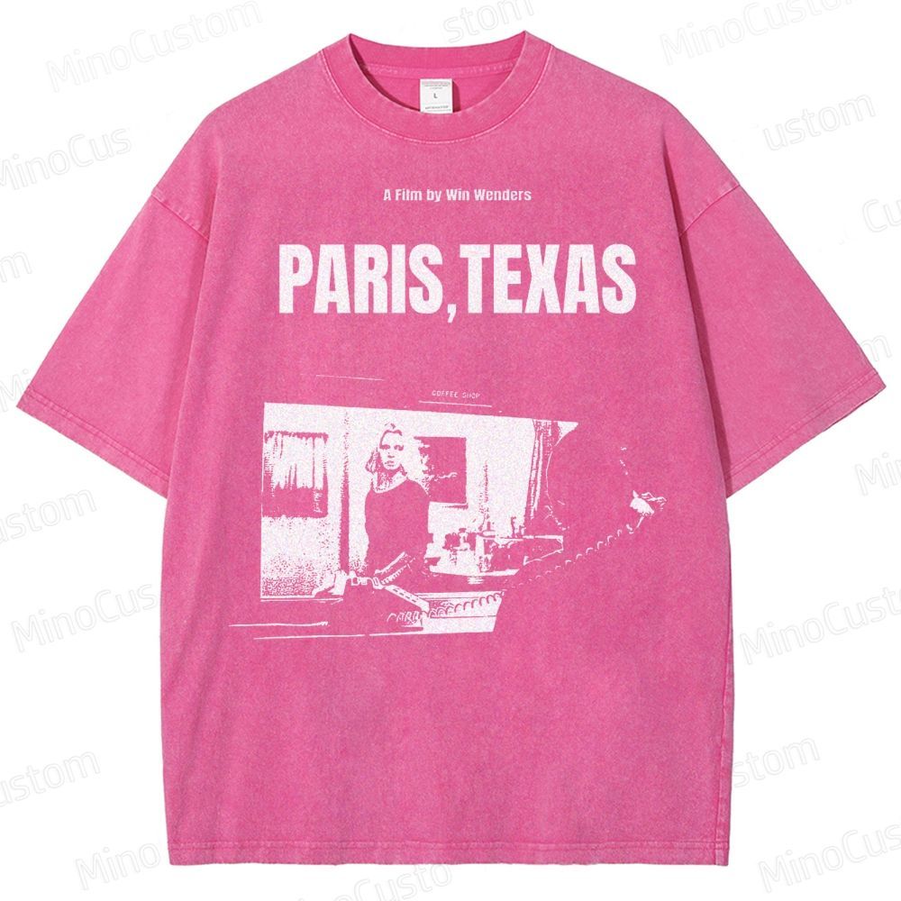 Wim Wenders Retro Film Washed T-Shirt