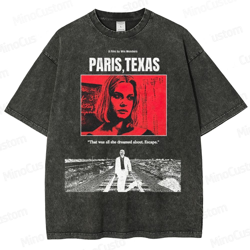 Wim Wenders Emotional Journey  Washed T-Shirt 
