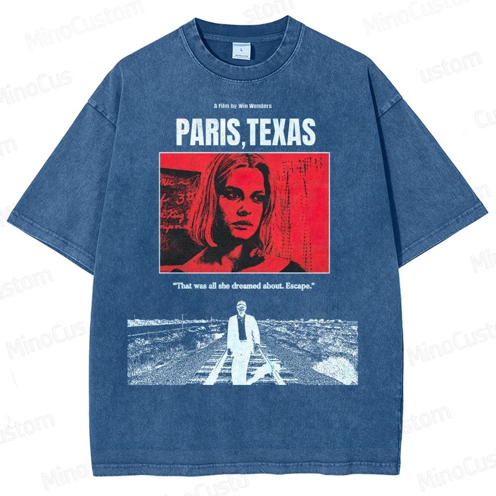 Wim Wenders Emotional Journey  Washed T-Shirt 