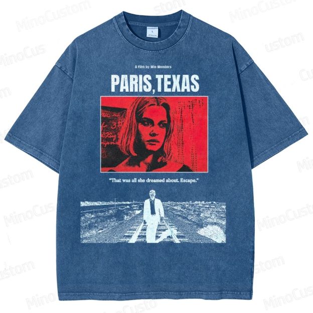 Wim Wenders Emotional Journey  Washed T-Shirt 