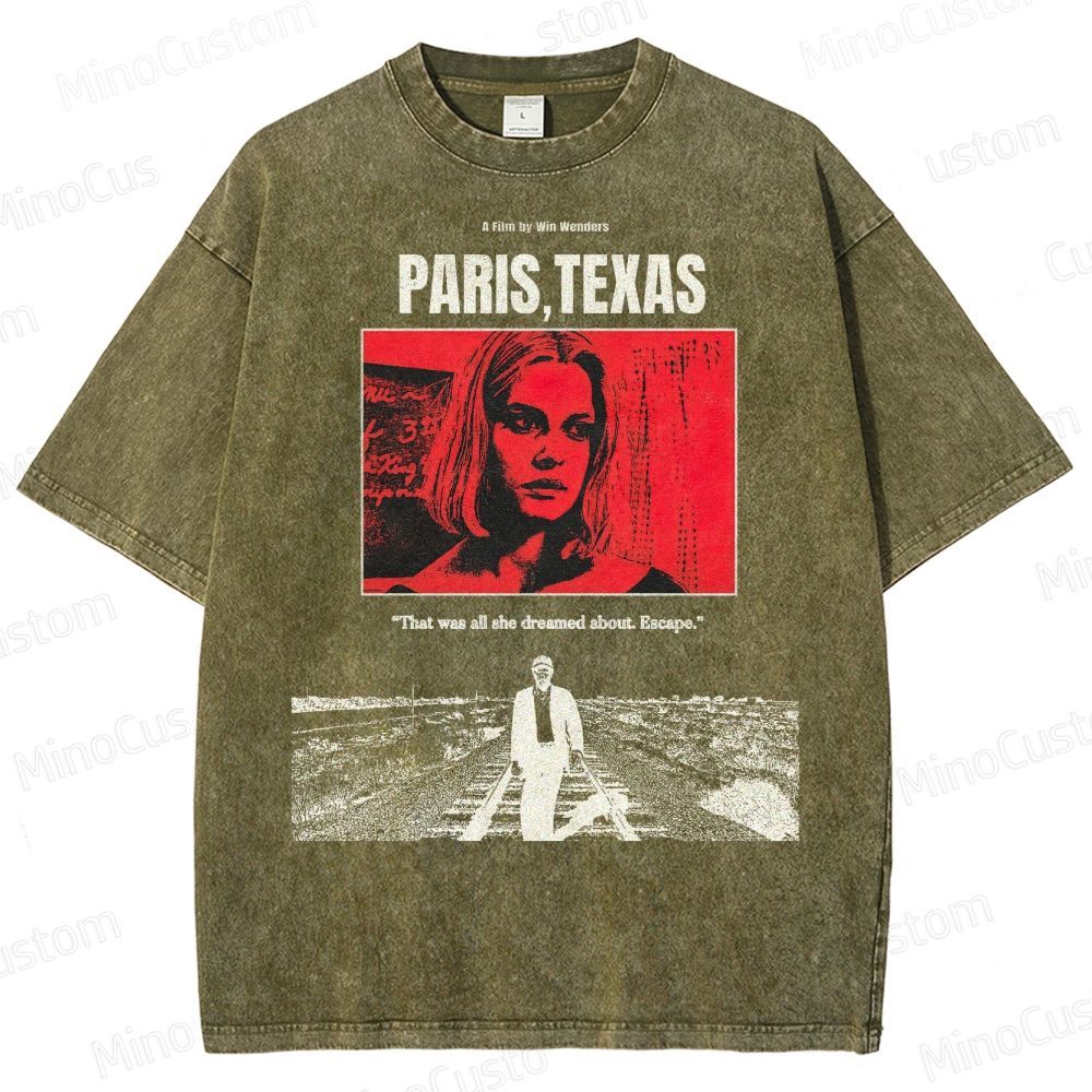 Wim Wenders Emotional Journey Washed T-Shirt