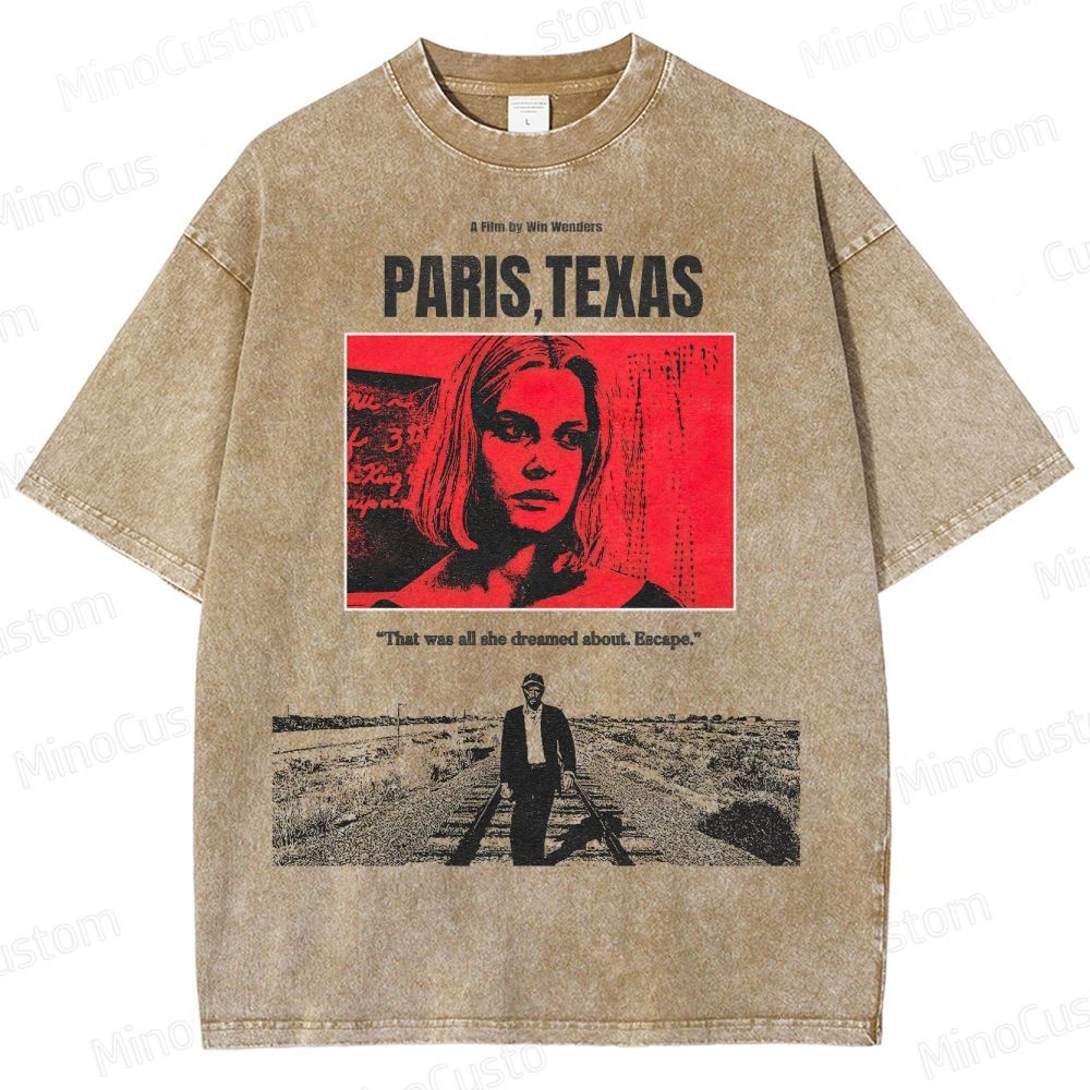 Wim Wenders Emotional Journey  Washed T-Shirt 