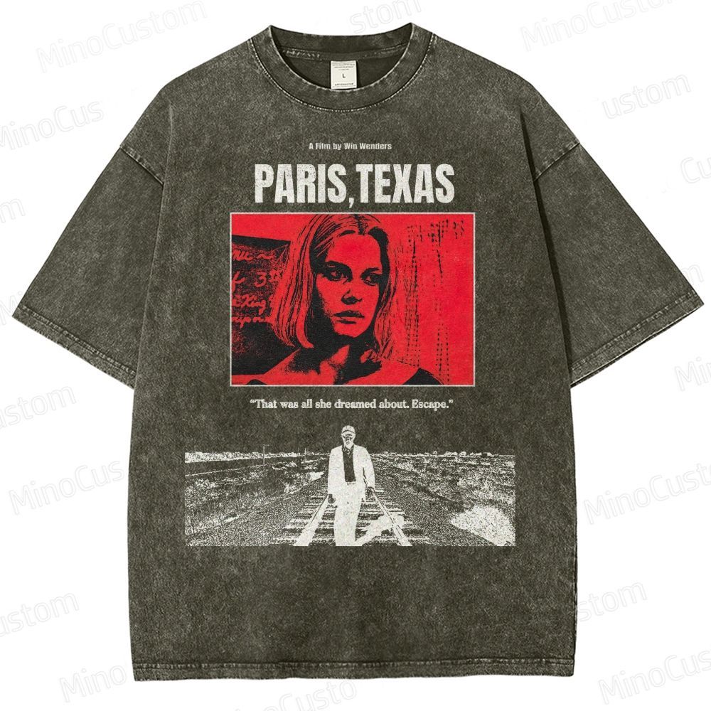 Wim Wenders Emotional Journey  Washed T-Shirt 