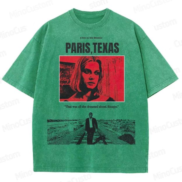 Wim Wenders Emotional Journey  Washed T-Shirt 