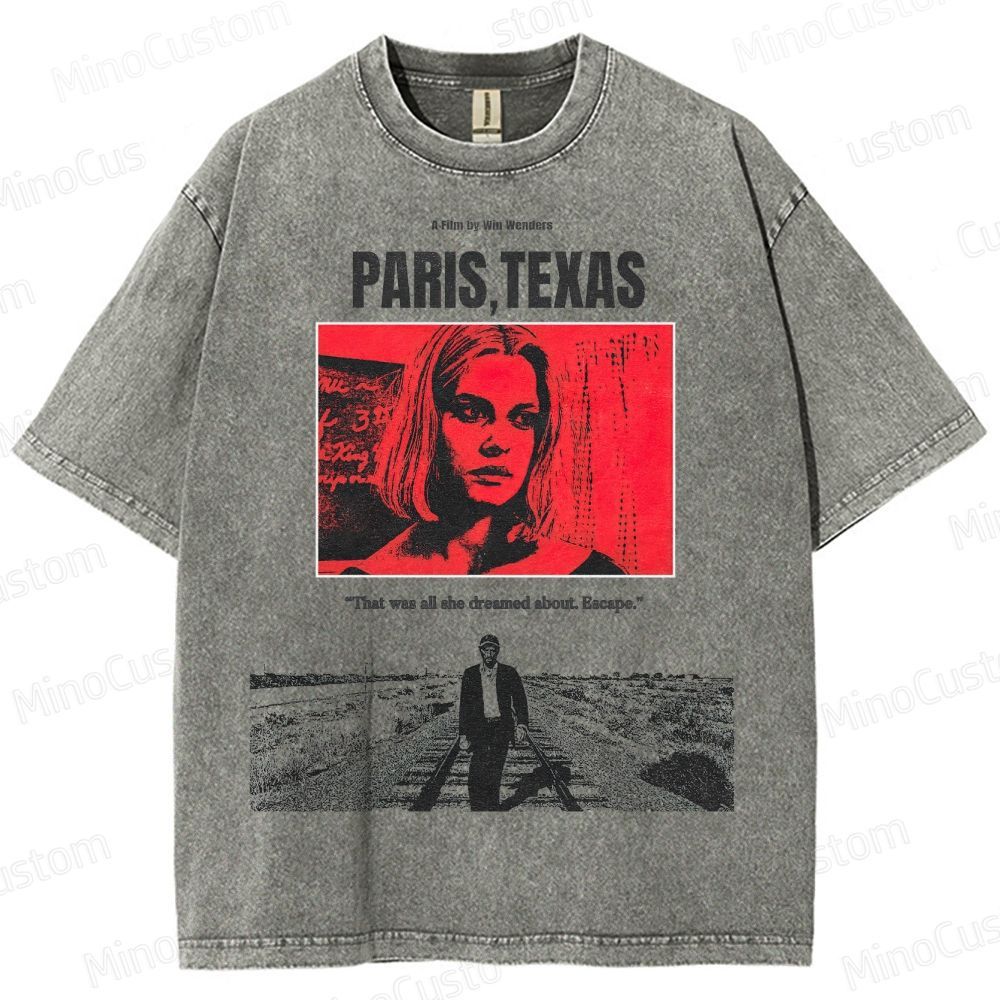 Wim Wenders Emotional Journey  Washed T-Shirt 