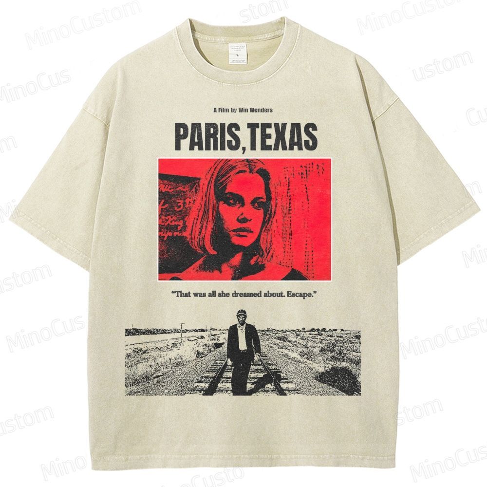 Wim Wenders Emotional Journey  Washed T-Shirt 