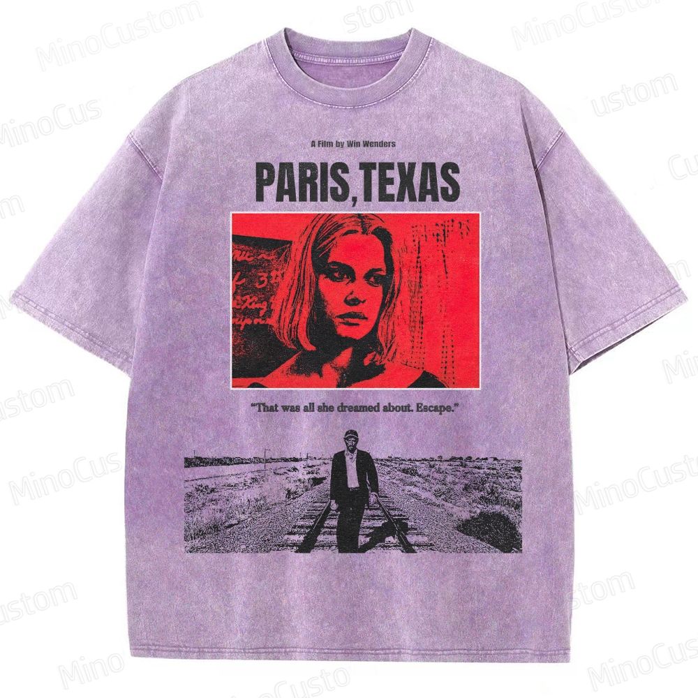 Wim Wenders Emotional Journey  Washed T-Shirt 