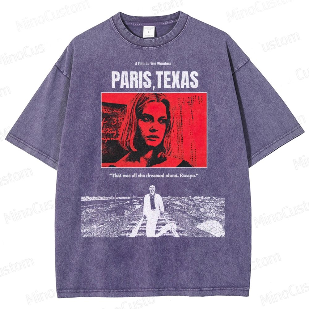 Wim Wenders Emotional Journey  Washed T-Shirt 