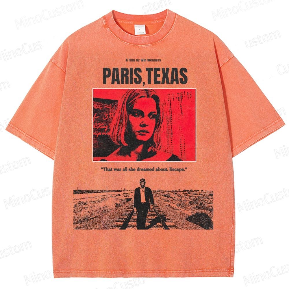 Wim Wenders Emotional Journey  Washed T-Shirt 