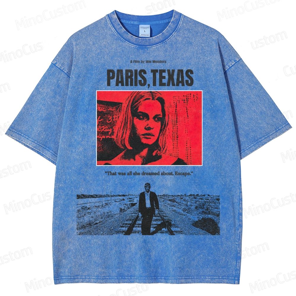 Wim Wenders Emotional Journey  Washed T-Shirt 