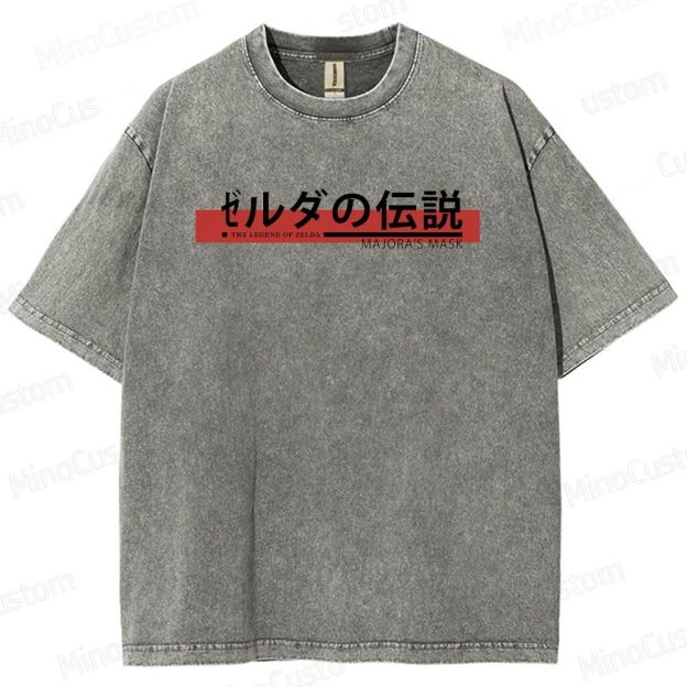 Vintage Washed The Legend of Zelda: Majora's Mask Graphic T - shirt