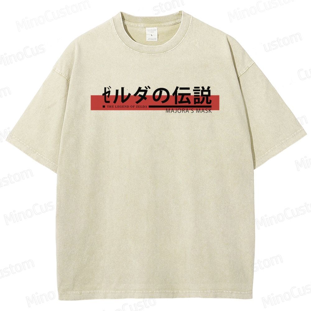 Vintage Washed The Legend of Zelda: Majora's Mask Graphic T - shirt