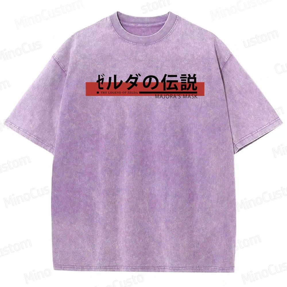 Vintage Washed The Legend of Zelda: Majora's Mask Graphic T - shirt