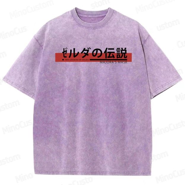 Vintage Washed The Legend of Zelda: Majora's Mask Graphic T - shirt
