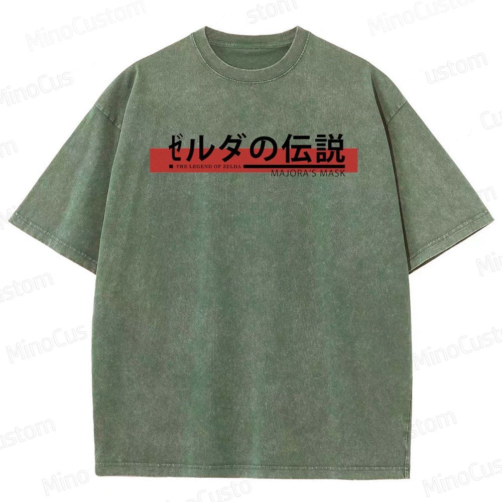 Vintage Washed The Legend of Zelda: Majora's Mask Graphic T - shirt