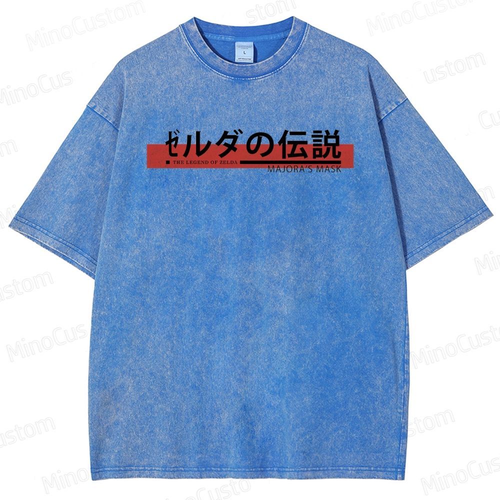 Vintage Washed The Legend of Zelda: Majora's Mask Graphic T - shirt