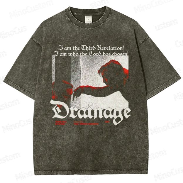 Vintage Washed There Will Be Blood “Drainage” Graphic T - shirt