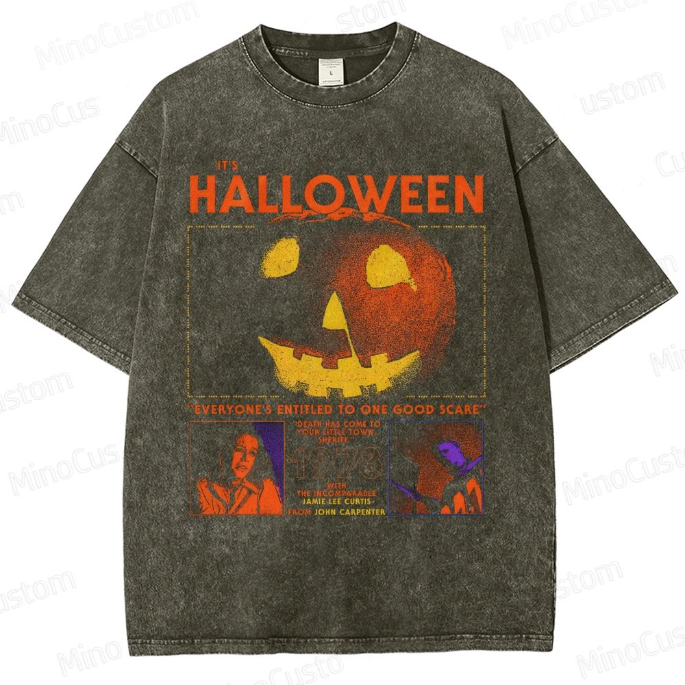 Vintage Washed Halloween Halloween (1978) Graphic T - shirt