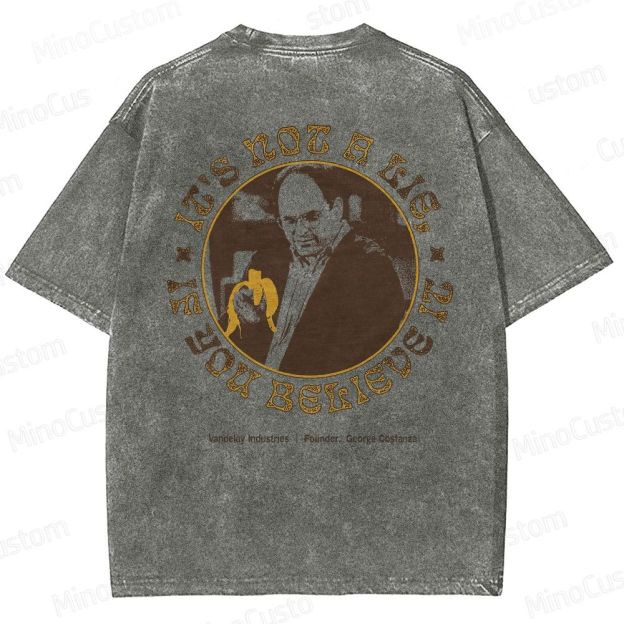 Vintage Washed Seinfeld George Costanza Vandelay Industries T - shirt