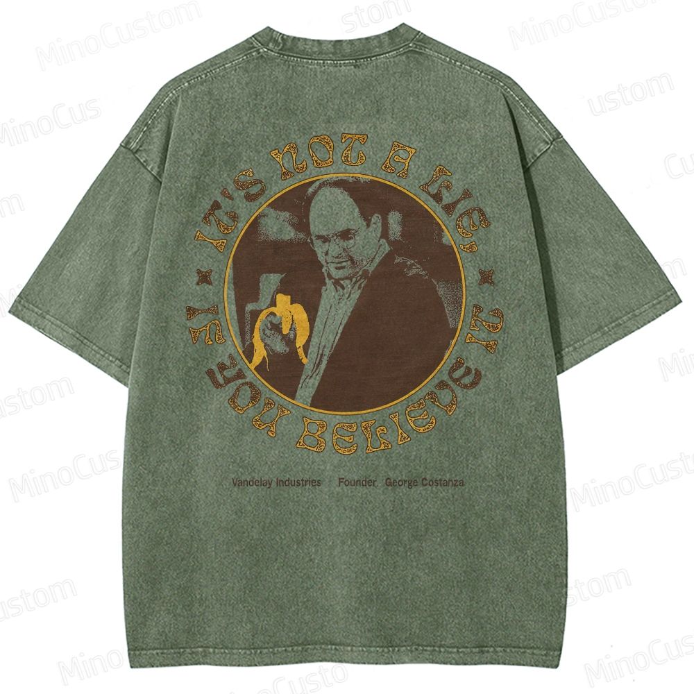 Vintage Washed Seinfeld George Costanza Vandelay Industries T - shirt