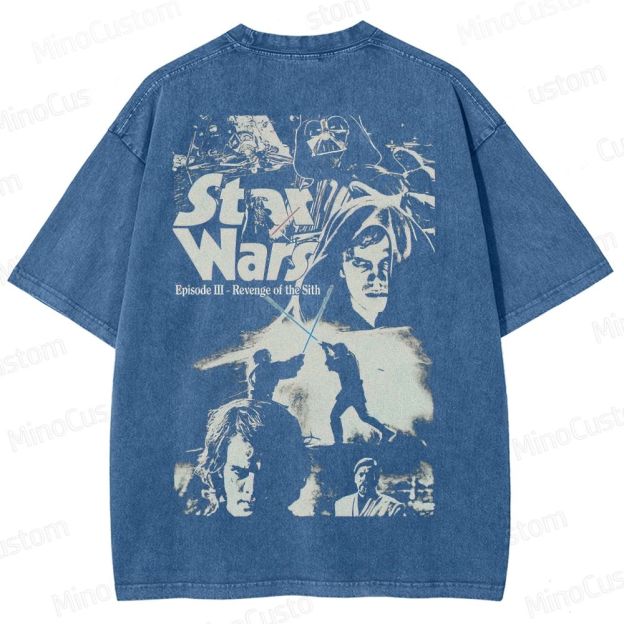 Star Wars Episode III Washed T-Shirt 